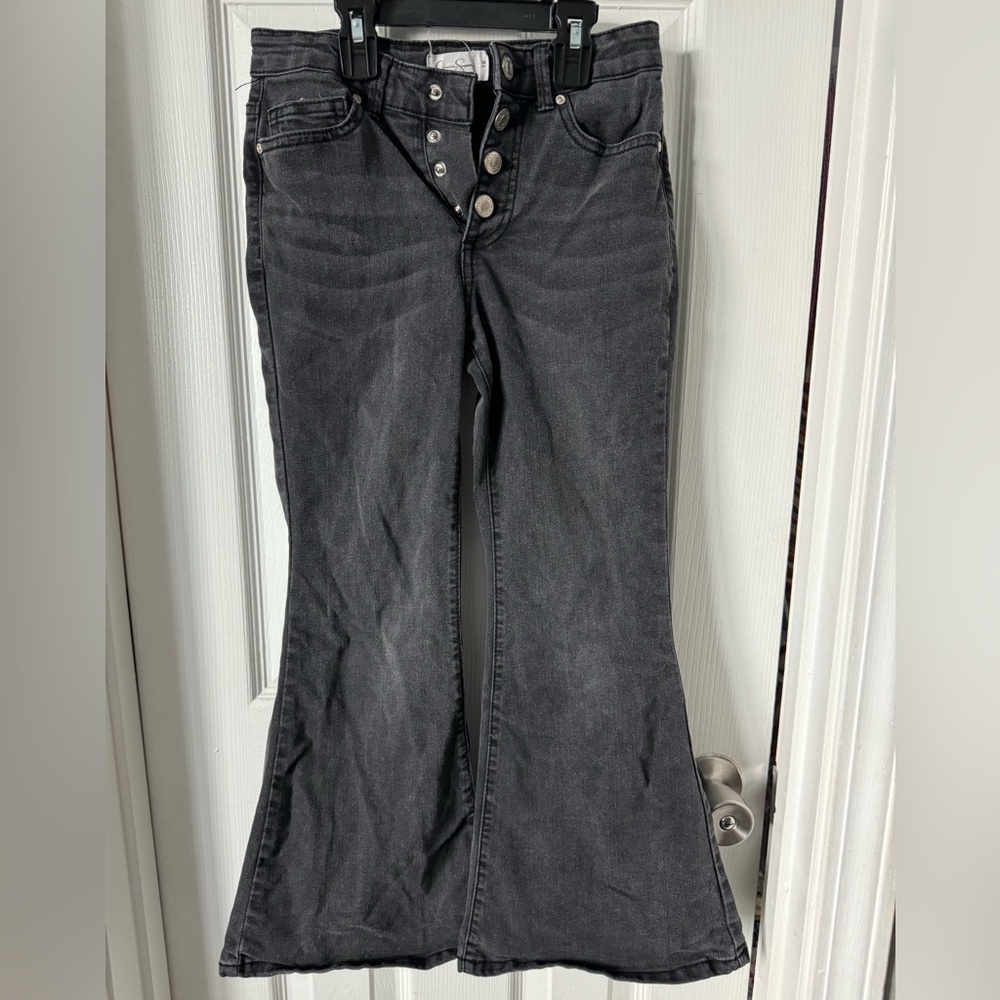 Girl’s Black Flare leg Jessica Simpson Jeans